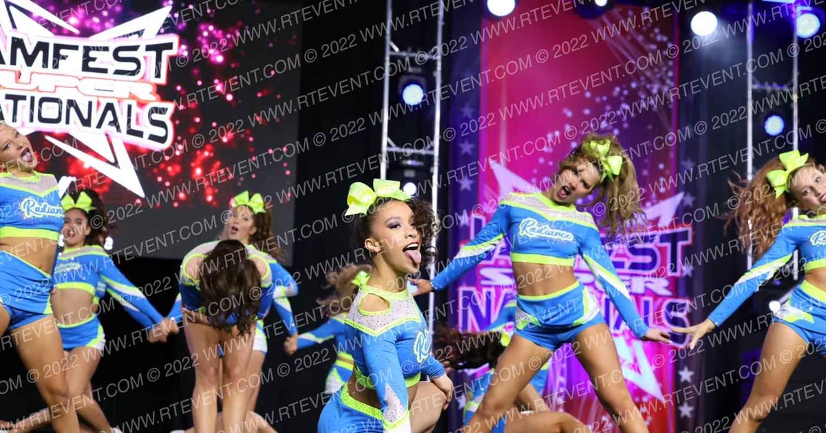 JPAC Radiance Sunstruck · Jamfest Cheer Super Nationals