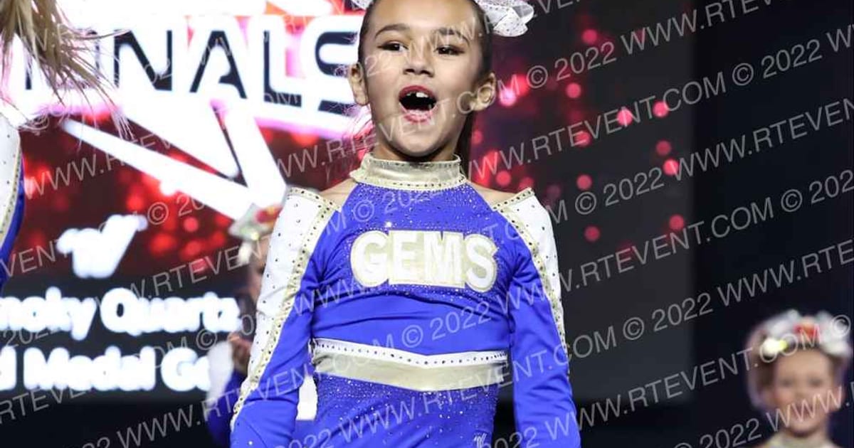 Gold Medal Gems Smoky Quartz · Jamfest Cheer Super Nationals