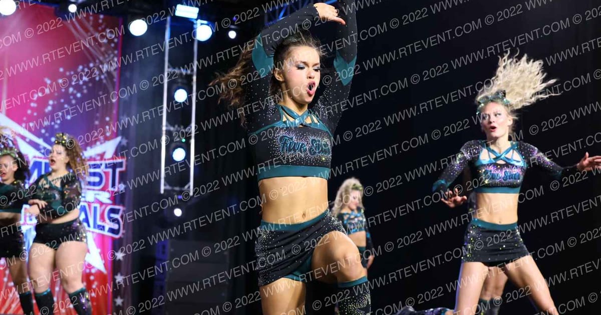 Five Star Athletics Senior RIOT · Jamfest Cheer Super Nationals