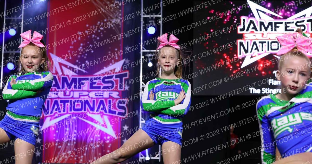 The Stingray Allstars Flames · Jamfest Cheer Super Nationals