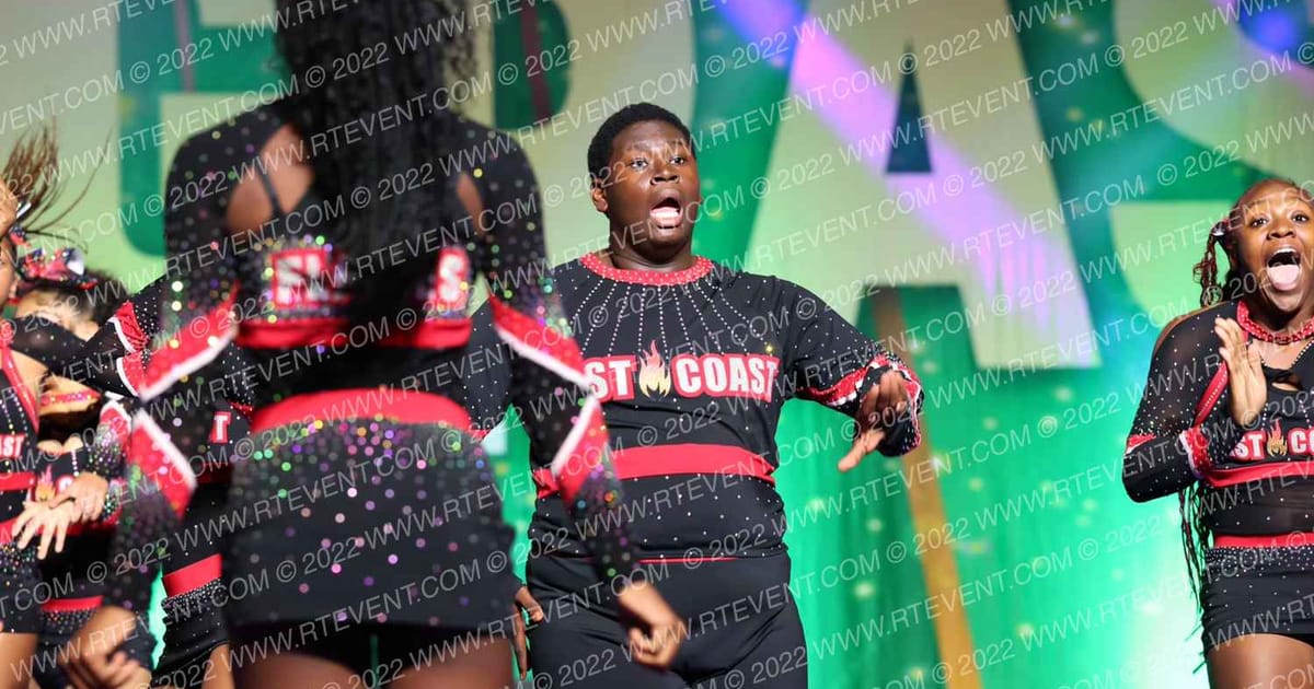 East Coast Flames Allstars Snipers · Mardi Gras Nationals