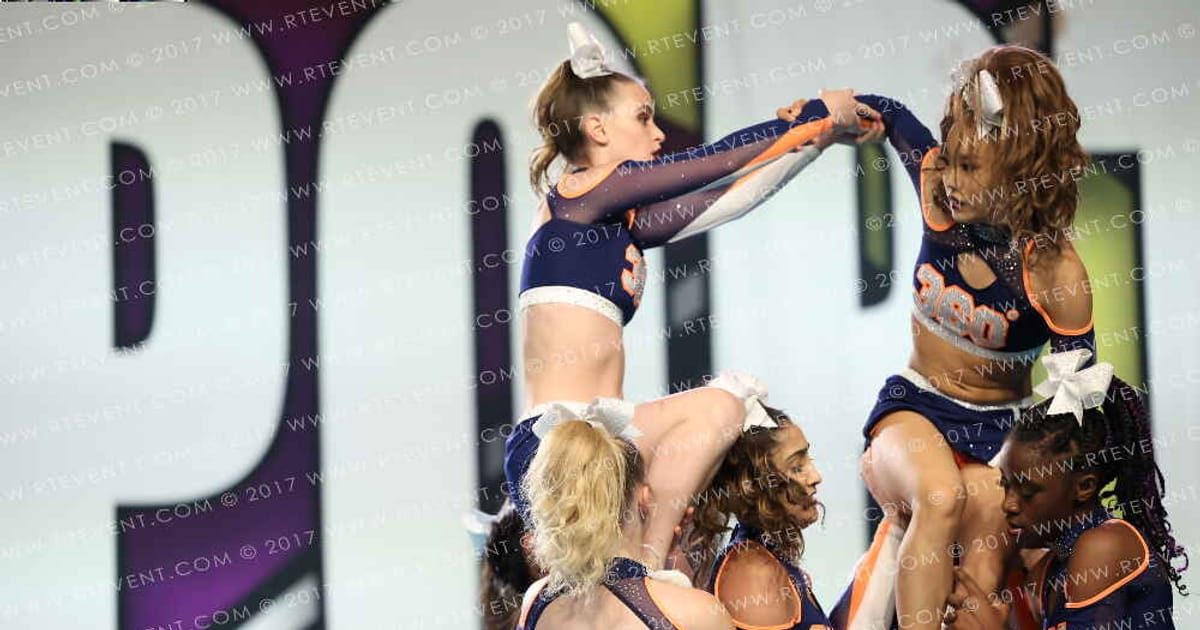 South Bay Cheer 360 Lady Rays · CHEERSPORT NATIONALS HALL B3