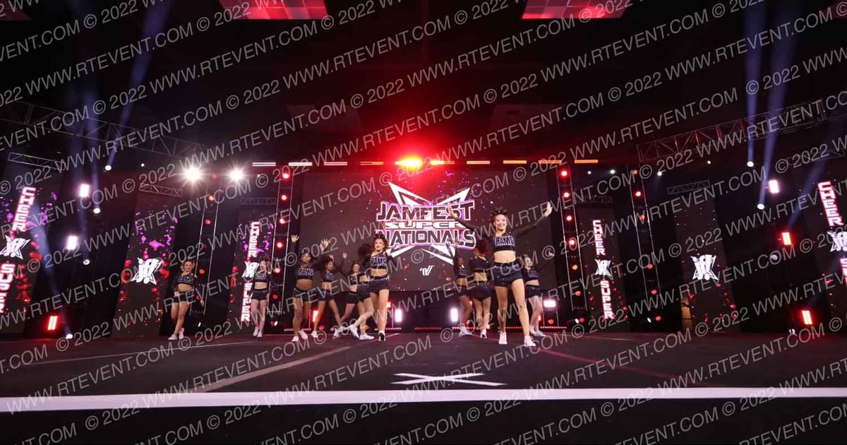 RAMS All Stars Code Red · Jamfest Cheer Super Nationals
