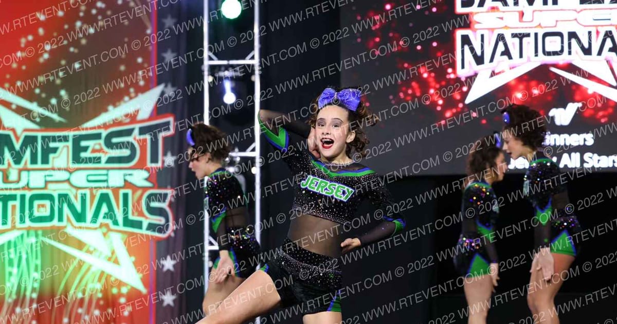 Jersey All Stars Sinners · Jamfest Cheer Super Nationals