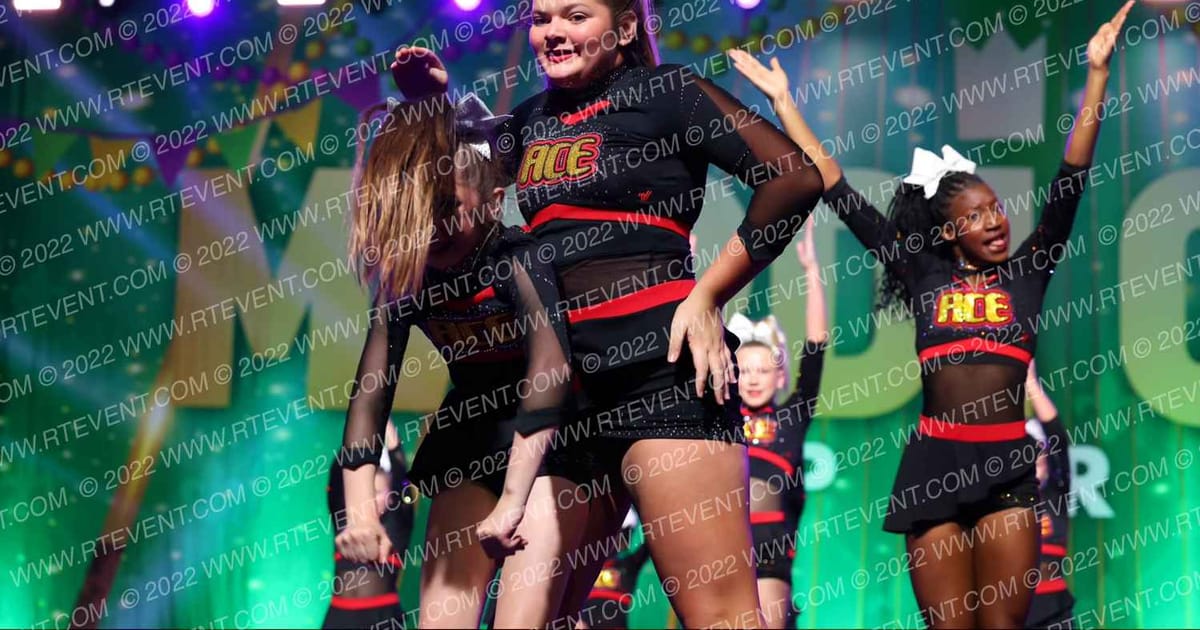 ACE Cheer Company Majors · Mardi Gras Nationals