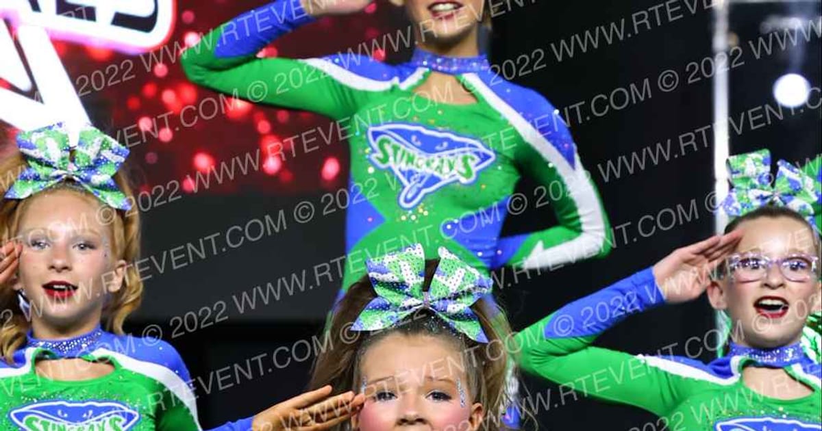The Stingray Allstars Camo · Jamfest Cheer Super Nationals