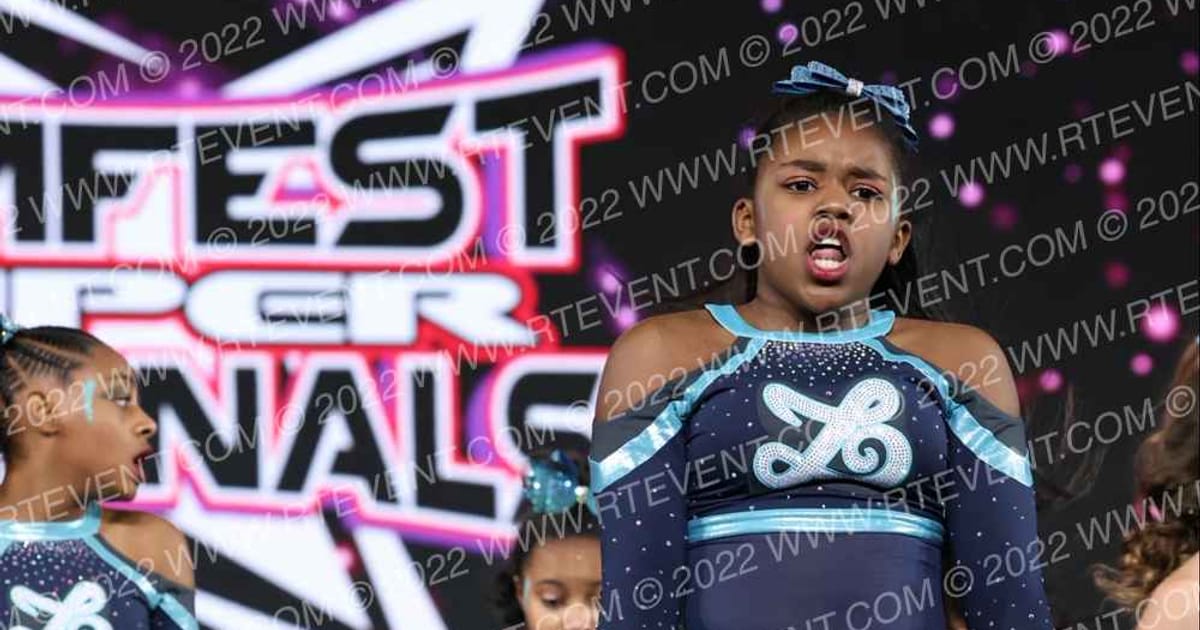 Lex Athletics Princess Teal · Jamfest Cheer Super Nationals
