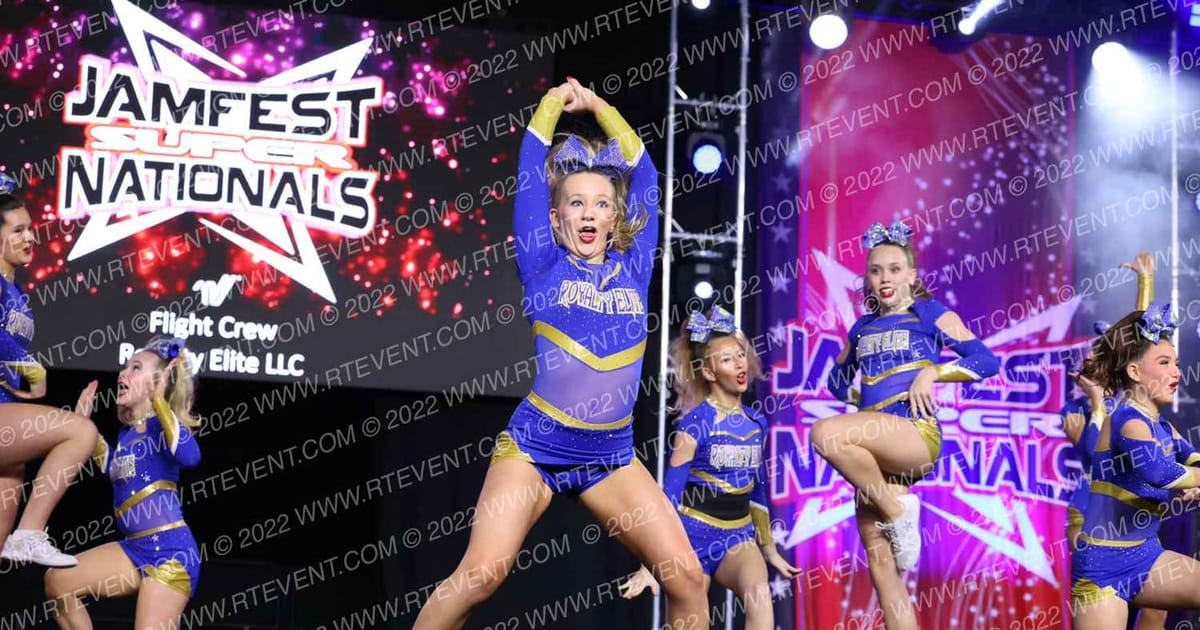 Royalty Elite LLC Flight Crew · Jamfest Cheer Super Nationals