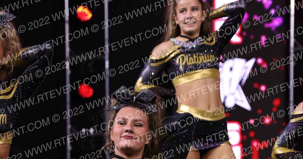 Platinum Athletics Black Ice · Jamfest Cheer Super Nationals