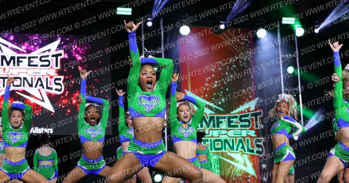 The Stingray Allstars Blush · Jamfest Cheer Super Nationals