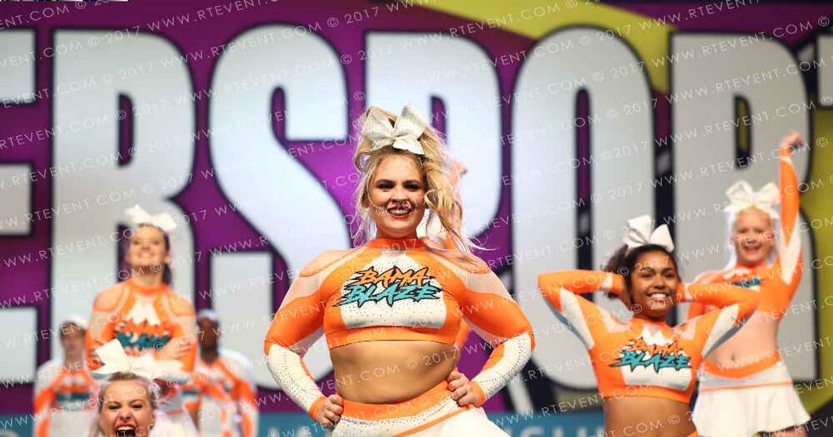 Bama Blaze Cheer Fire · CHEERSPORT NATIONALS HALL B1