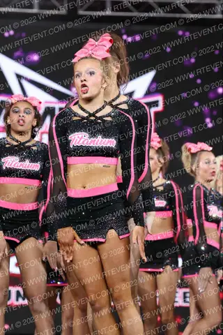 Titanium Force Cheer Black Smack