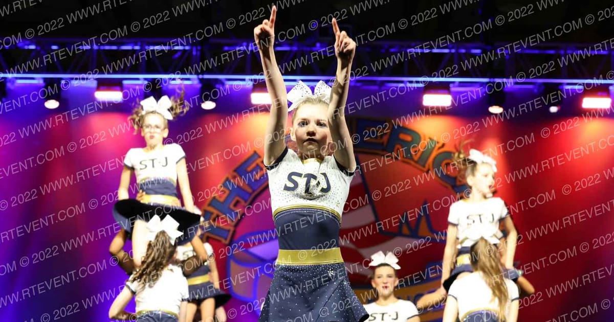 The St James Cheer All-Stars Blue Steel J2 · The American Masters Baltimore Nationals