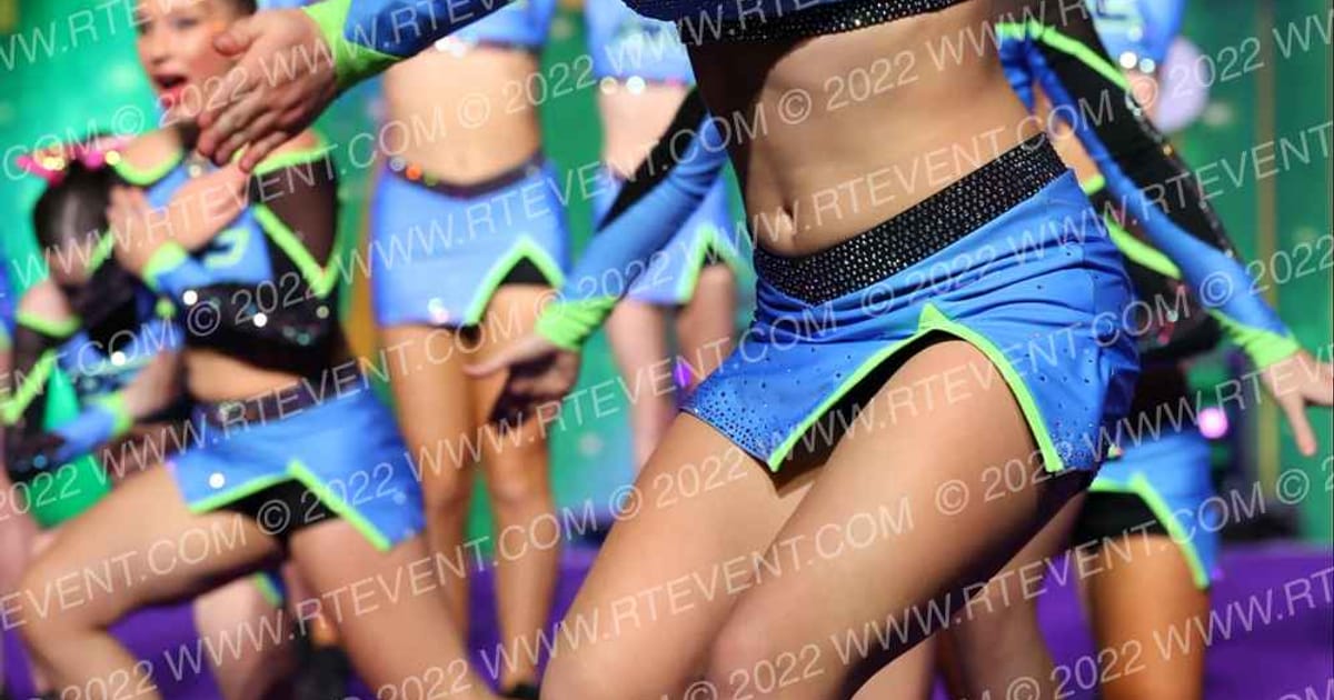 PunchFront Cheer Glow Girls · Mardi Gras Nationals