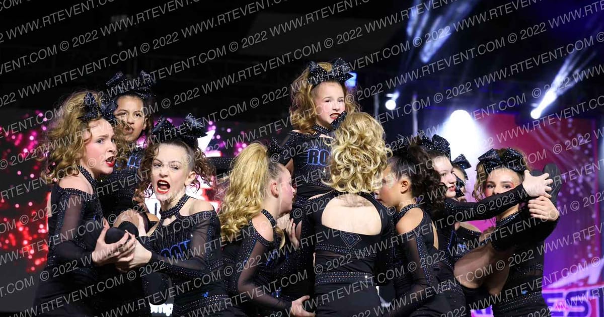 Rock Cheer Company Fireflies · Jamfest Cheer Super Nationals