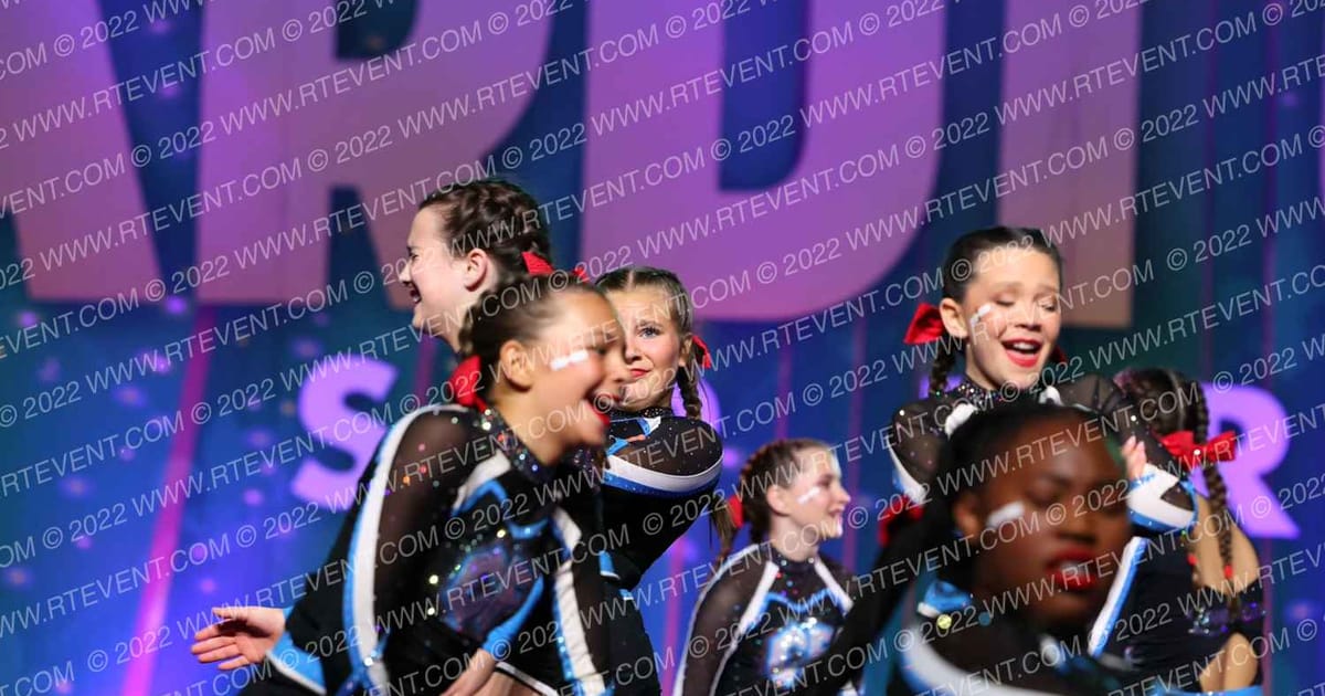 Louisiana Cheer Force Ruby Red · Mardi Gras Nationals