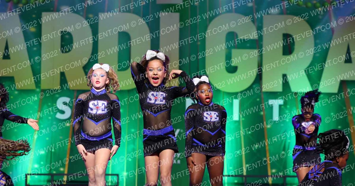 New Jersey Spirit Explosion FIRE · Mardi Gras Nationals