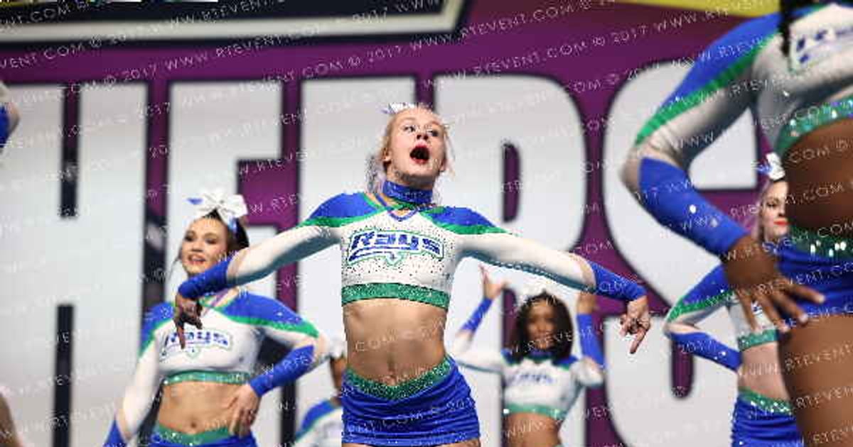 The Stingray All Stars Blue Angels · CHEERSPORT NATIONALS HALL B4