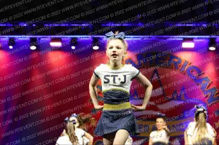 The St James Cheer All-Stars Blue Steel J2