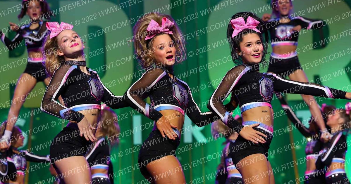 Louisiana Cheer Force Neon · Mardi Gras Nationals