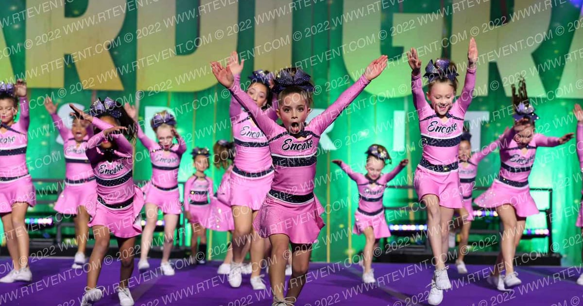 Encore Training LLC Pink Dreams Legends · Mardi Gras Nationals