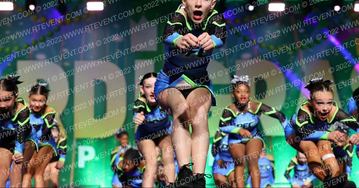 PunchFront Cheer WildFire · Mardi Gras Nationals