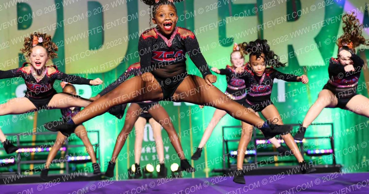 Zachary Cheer Athletics Fire · Mardi Gras Nationals