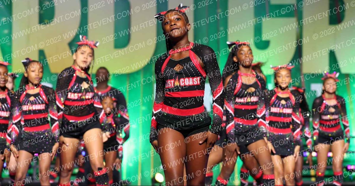 East Coast Flames Allstars Bombshells · Mardi Gras Nationals
