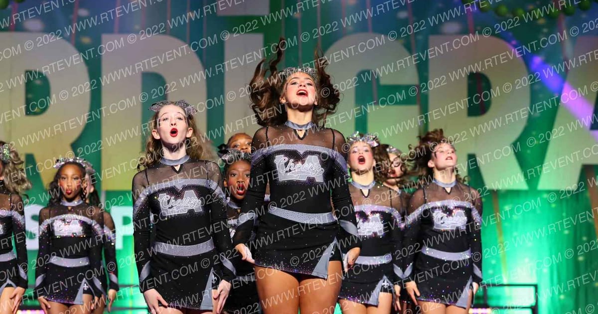LA Cheerz Allstarz JBJTJet Black · Mardi Gras Nationals