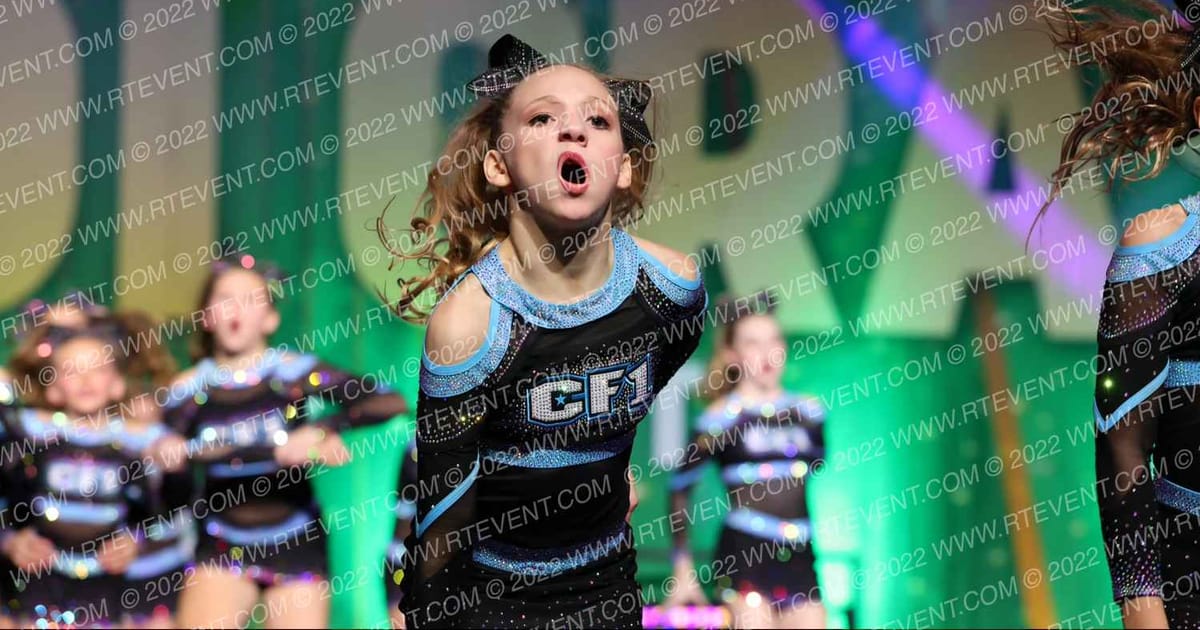 Cheer Force One Ghost · Mardi Gras Nationals