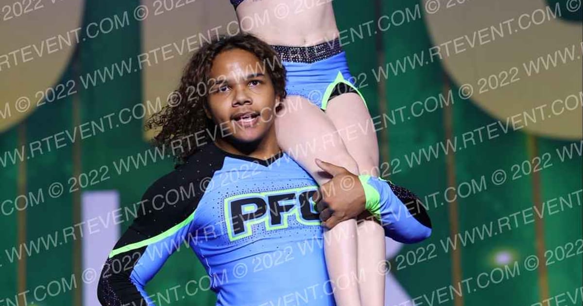 PunchFront Cheer SOL SISTERS · Mardi Gras Nationals