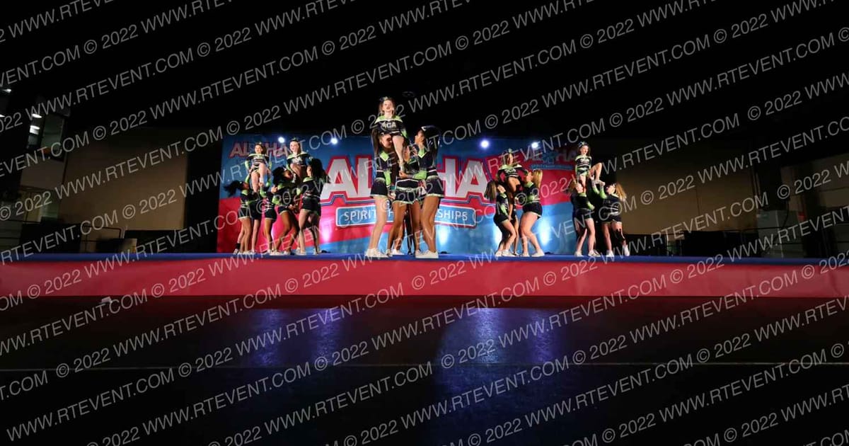 Cape Cod Cheer Academy Lucky Sharks · Aloha Worcester Showdown DIDII