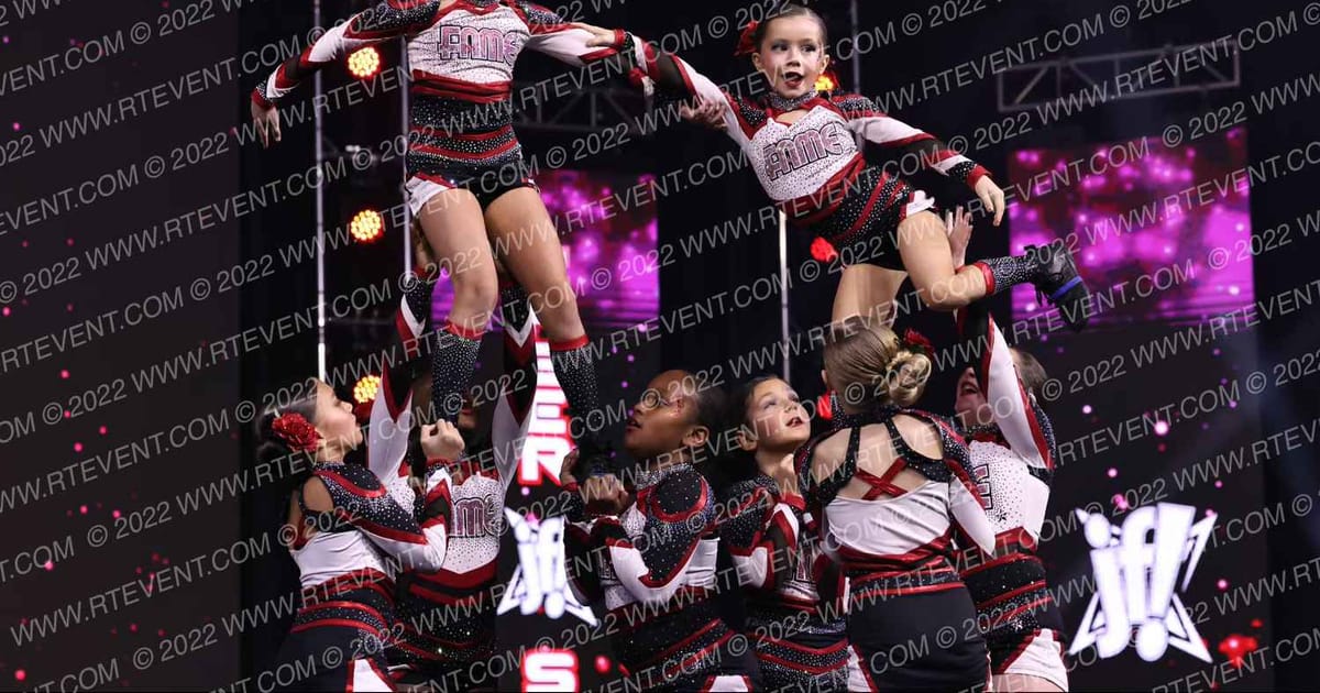 FAME All Stars - Midlo Mini Ritas · Jamfest Cheer Super Nationals