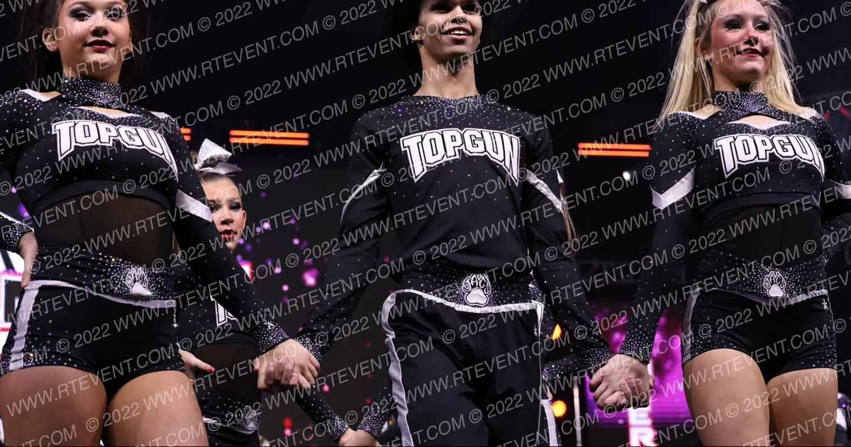 Top Gun All Stars Black Smack · Jamfest Cheer Super Nationals