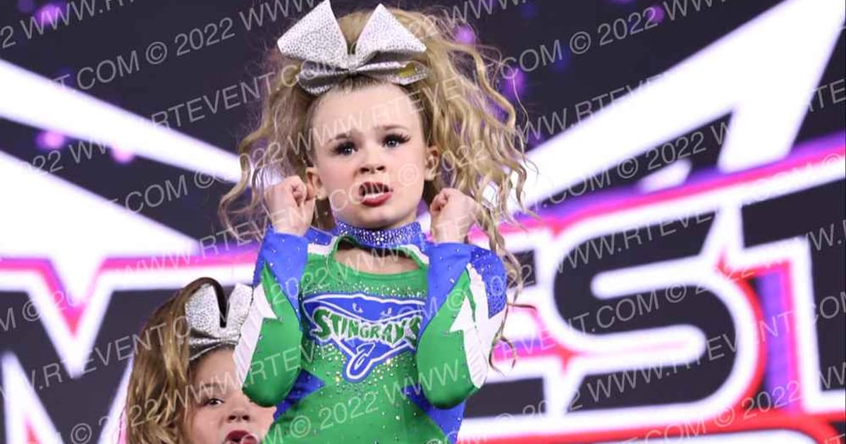 The Stingray Allstars Yellow · Jamfest Cheer Super Nationals