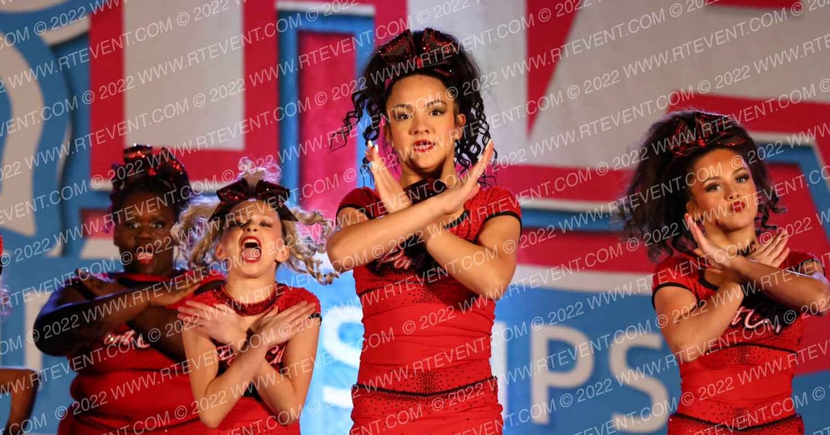 New England Cheer & Tumble Senior Rubies · Aloha Worcester Showdown DIDII