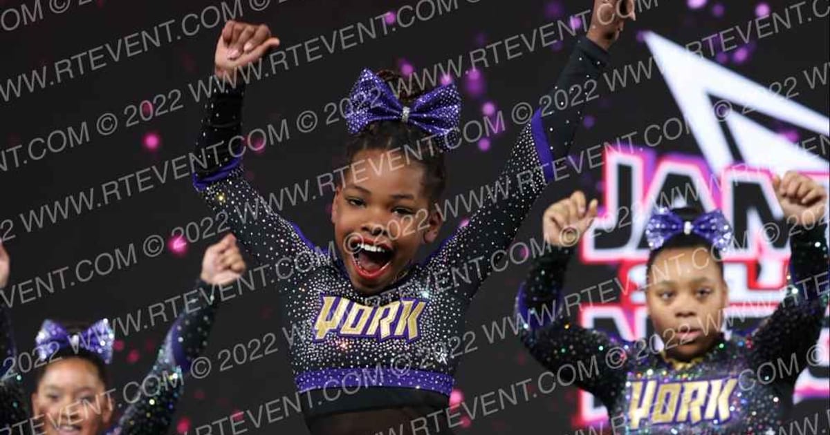 York Elite All Stars Purple Reign · Jamfest Cheer Super Nationals