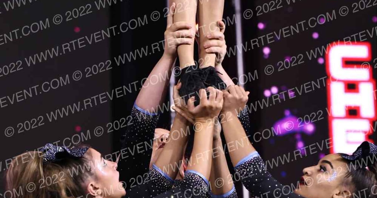 Fire & Ice Allstars Hail · Jamfest Cheer Super Nationals