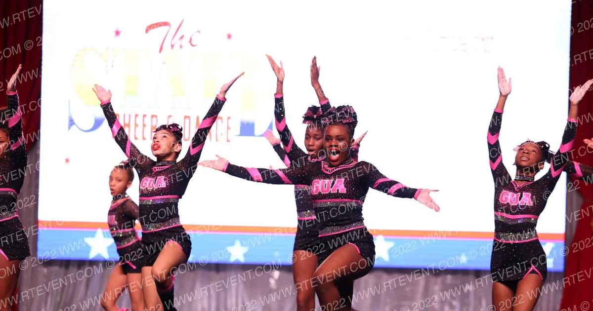 GU Allstars PINK GLORY · The STATE Daytona Beach Nationals