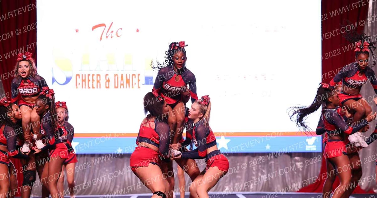 RADD Cheer Lady Generals · The STATE Daytona Beach Nationals
