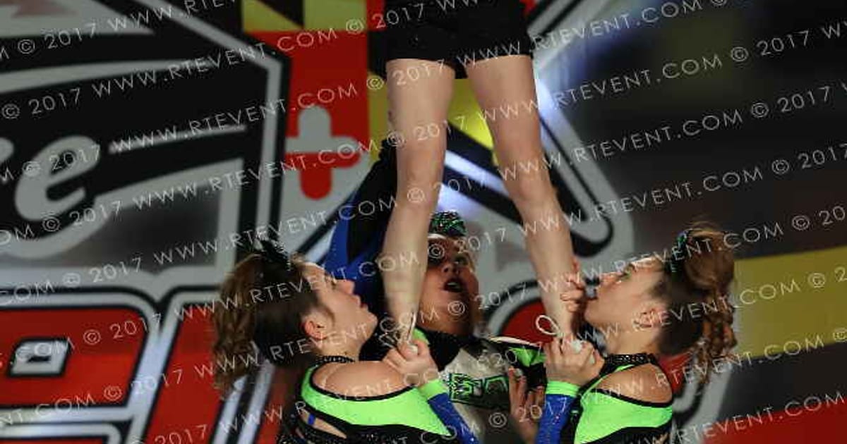 Elite Athletic Cheer Blackout · Maryland Madness