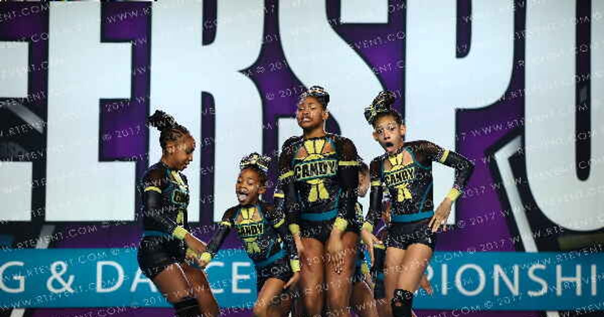 Candy Elite All-Stars Jaw Breakers · CHEERSPORT NATIONALS HALL B3