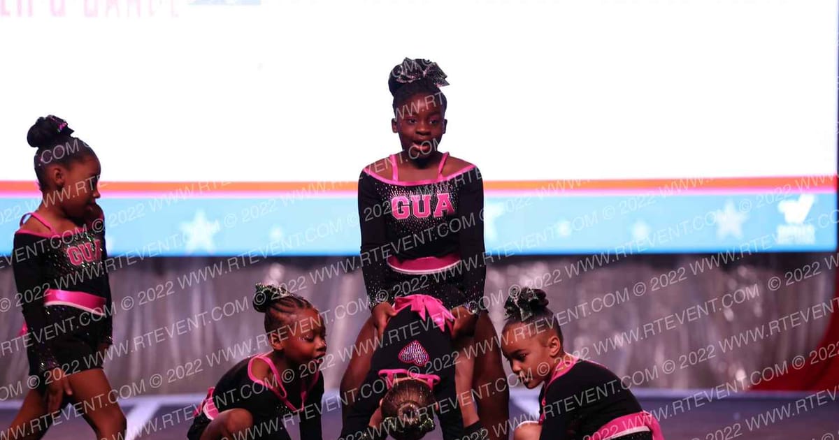 GU Allstars CHIC'S TINY ANGELS · The STATE Daytona Beach Nationals