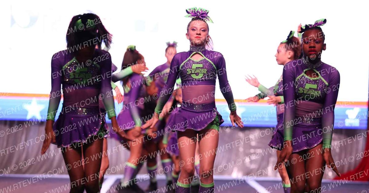 Five Star Elite Allstars Youth Blaze · The STATE Daytona Beach Nationals