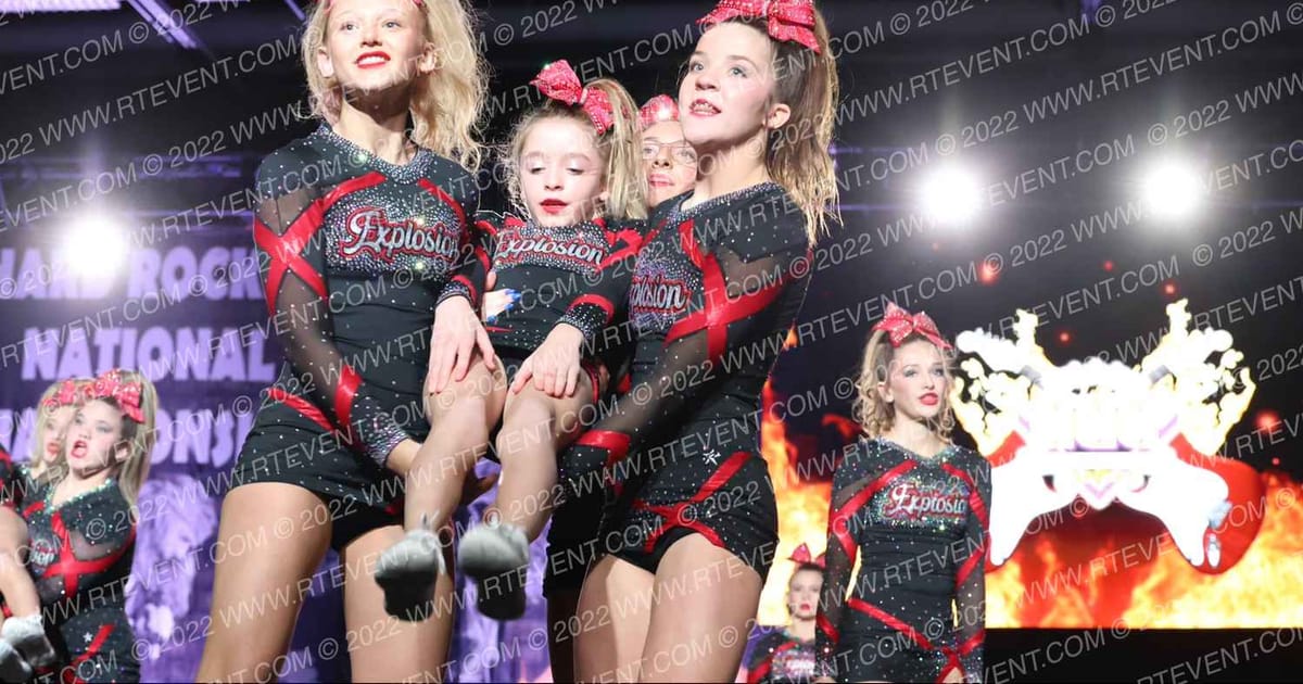 Ohio Cheer Explosion C4 · Hard Rockin Nationals