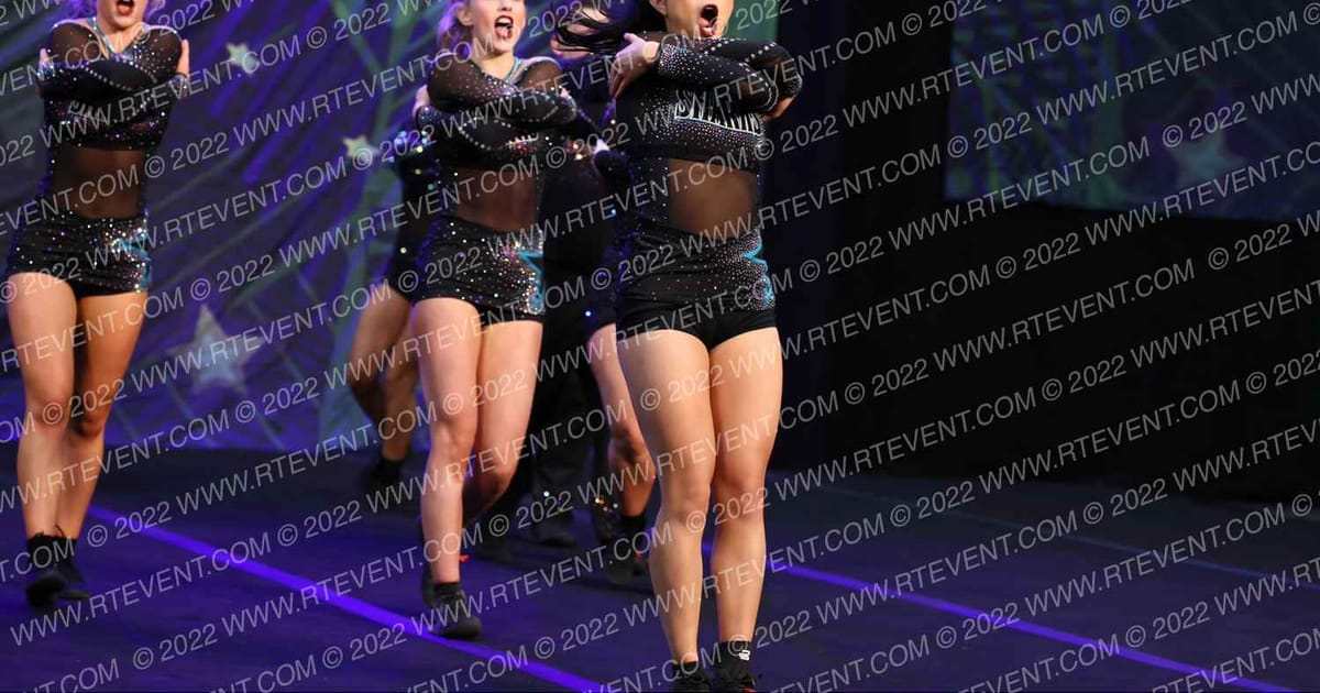 Cheer Sport Sharks - Kitchener Star Spotted Sharks · Feel the Power