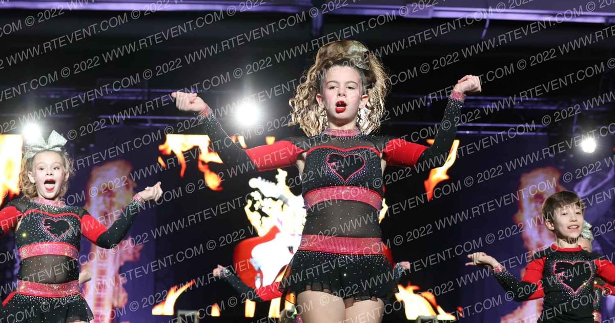 Elite Heat All Stars Glamour · Hard Rockin Nationals