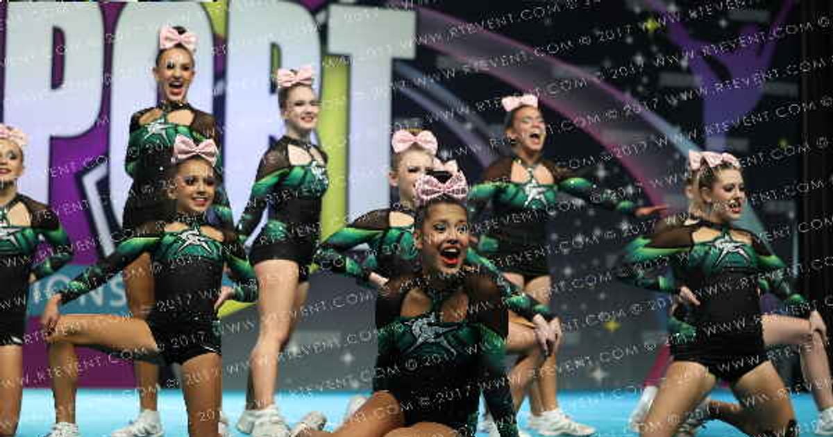 CheerForce Simi Valley Alcatraz · CHEERSPORT NATIONALS HALL C1