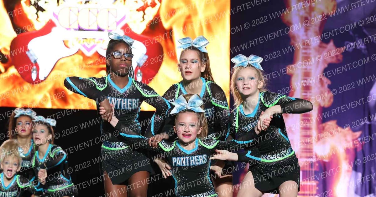 Panthers All Star Cheer Rampage · Hard Rockin Nationals