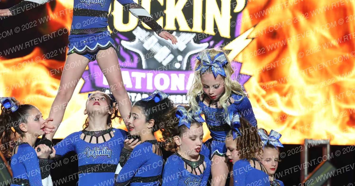 Infinity All Star Cheerleading Dynamite · Hard Rockin Nationals